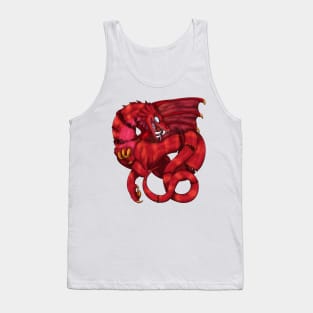 Reptilicus! (Red Scale) Tank Top